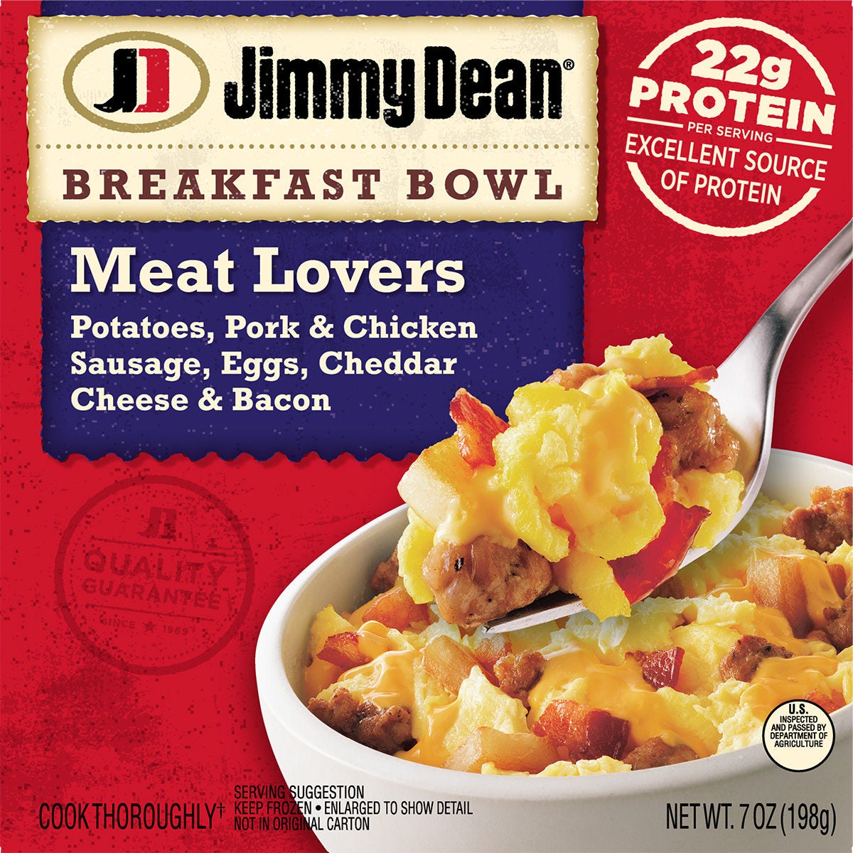 Jimmy Dean Meat lovers bowl