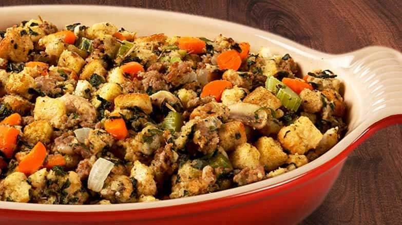 Sage Sausage Stuffing Holiday Dinner Recipe - Jimmy Dean